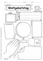 Vorschau - Arbeitsblätter - Weltgebetstag – Steckbrief, Infotext & Arbeitsblatt (Klasse 3–6) - Seite 3