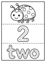 Vorschau - Arbeitsblätter - Insect Number Tracing Worksheets 1-10 | Spring Math Activities - Seite 2