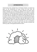 Vorschau - Mal- und Bastelvorlagen - Ostergeschichte - Osterweg - Seite 3