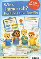 Vorschau - Arbeitsblätter - Wieso immer ich? - Konflikte in der Familie - Deckblatt