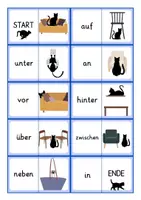 Vorschau - Arbeitsblätter - Wechselpräpositionen mit Dativ | Spiele | DaF DaZ - Seite 2