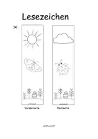 Vorschau - Arbeitsblätter - 🐣Lesezeichen Ostern📚 | Leseförderung | Osterbasteln | Frühling | Lesezeichen zum Basteln | Lesezeichen zum Ausmalen | Osterbasteln - Seite 2