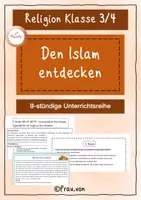 Vorschau - Stundenentwürfe - Den Islam entdecken - Unterrichtsreihe Klasse 3/4 - Deckblatt