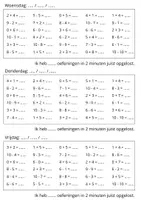 Voorbeeld - Temporekenen + en - en splitsen tot 10 - Week 2 - Pagina 1
