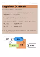 Vorschau - Arbeitsblätter - Nomen | Arbeitsblätter Begleiter - Seite 1