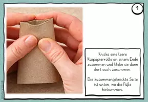 Vorschau - Mal- und Bastelvorlagen - Lustige Hühner als Upcyclingprojekt: Anleitung - Seite 2