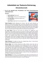 Vorschau - Arbeitsblätter - Materialpaket Erörterung - Seite 1
