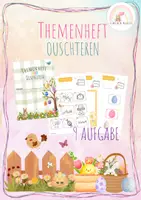 Vorschau - Unterrichtsreihen - Themenheft Ouschteren - Deckblatt