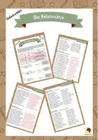Vorschau - Arbeitsblätter - Einfach erklärt! - Die Relativsätze - Deckblatt