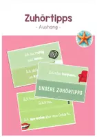 Vorschau - Poster - Zuhörtipps Aushang - Deckblatt