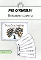 Vorschau - Arbeitsblätter - Das Orchester Reihentransparenz - Deckblatt
