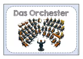 Vorschau - Arbeitsblätter - Das Orchester Reihentransparenz - Seite 1