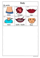 Vorschau - Unterrichtsreihen - English Workbook: Body Parts (Englisch Übungsheft) - Seite 3