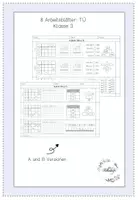 Vorschau - Arbeitsblätter - Tägliche Übungen Mathe Klasse 3 - Deckblatt