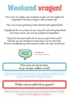 Voorbeeld - Weekend vragen! - Voorblad