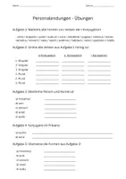 Vorschau - Arbeitsblätter - Latein Personalendungen Präsens Aktiv i-Konjugation Arbeitsblätter - Seite 2