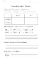 Vorschau - Arbeitsblätter - Latein Personalendungen Präsens Aktiv i-Konjugation Arbeitsblätter - Seite 3