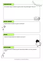 Vorschau - Arbeitsblätter - Kreative Buchbesprechung (4 Seiten) - Seite 3