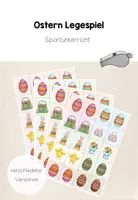 Vorschau - Spiele - Sportunterricht Ostern Spiel (Legespiel) - Deckblatt