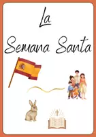 Vorschau - Arbeitsblätter - La Semana Santa 1. Lernjahr Ostern Spanien Anfänger - Deckblatt