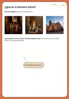 Vorschau - Arbeitsblätter - La Semana Santa 1. Lernjahr Ostern Spanien Anfänger - Seite 1
