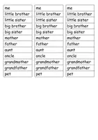 Vorschau - Arbeitsblätter - Family Englisch Klasse 3/4 - Seite 2