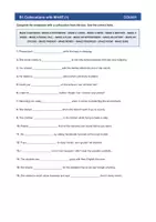 Vorschau - Arbeitsblätter - Verb-Noun Collocations – Übungspaket mit 15 Arbeitsblättern (B1/B2) - Seite 1