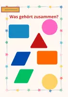 Vorschau - Fördermaterial/Inklusion - Klettmappen Formen - Seite 3