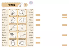Vorschau - Spiele - Materialpaket Nomen - Seite 3