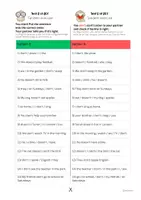 Vorschau - Aufgabenkarten - Word order - Tandembögen - Speaking - Satzstellung Englisch - Seite 2