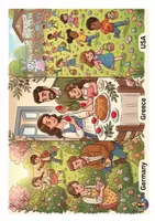 Vorschau - Stationenlernen - Easter in Different Countries – Fact Cards (English) - Seite 2