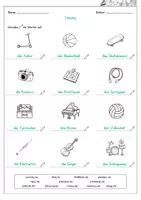 Vorschau - Arbeitsblätter - DaZ / DaF - Hobby und Freizeit - Wortschatz schreiben (Arbeitsblatt) - Seite 2