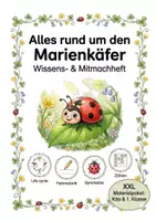 Vorschau - Unterrichtsreihen - Alles rund um den Marienkäfer Wissens- und Mitmachheft (Kita - 1. Klasse) - Deckblatt