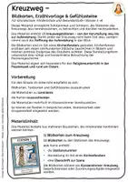 Vorschau - Poster - Der Kreuzweg - Bildkarten, Erzähvorlage & Gefühlssteine zur Reflexion - Seite 1