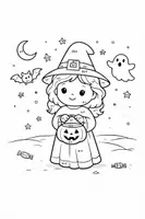 Vorschau - Arbeitsblätter - Malen nach Zahlen | Malen nach Rechnen | Halloween | Ausmalbilder - Seite 1