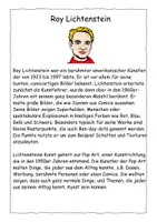 Vorschau - Unterrichtsreihen - Kunstprojekt: Pop Art nach Roy Lichtenstein - Seite 2