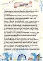 Vorschau - Unterrichtsreihen - Judentum- Einstieg und Grundwissen - Seite 1