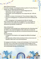 Vorschau - Unterrichtsreihen - Die Synagoge
– Zuordnungs- und Grundriss-Arbeitsblatt für den Religionsunterricht - Seite 2
