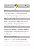 Vorschau - Arbeitsblätter - Präpositionen - Seite 2