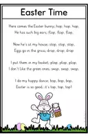 Vorschau - Arbeitsblätter - An Easter Poem - Seite 1