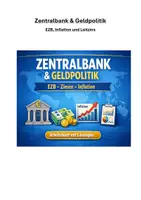 Vorschau - Arbeitsblätter - Zentralbank & Geldpolitik einfach erklärt – Arbeitsblatt mit Lösungen - Deckblatt