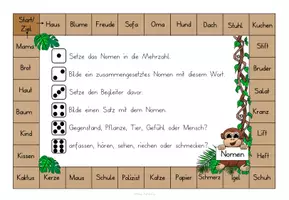 Vorschau - Spiele - Wortarten Spiele - Nomen, Verben, Adjektive - Seite 2