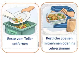 Vorschau - Fördermaterial/Inklusion - Nach dem Essen - Aufräumarbeiten - Seite 2