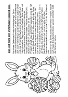 Vorschau - Arbeitsblätter - Lesen und Malen Osterhase/ Ostern Klasse 3/4 - Seite 2