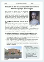 Vorschau - Arbeitsblätter - Frauen in der Französischen Revolution – 3 Personen/Positionen vergleichen (Tabelle + Quellenarbeit) - Seite 1