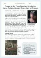 Vorschau - Arbeitsblätter - Frauen in der Französischen Revolution – 3 Personen/Positionen vergleichen (Tabelle + Quellenarbeit) - Seite 2