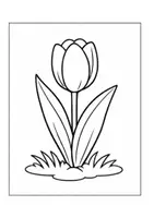 Vorschau - Arbeitsblätter - Frühblüher-Ausmalbilder zum Ausmalen im Frühling - Seite 3