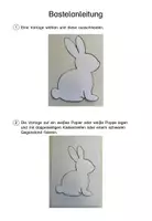 Vorschau - Mal- und Bastelvorlagen - Wachsmalkonturen zu Ostern (Kunst in Klasse 1 und 2) - Seite 2