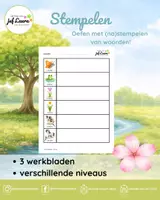 Voorbeeld - Lente - Stempelen - Voorblad