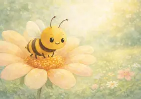 Vorschau - Bildkarten - Kamishibai Geschichte Frühling Kita Biene Bella - Seite 3